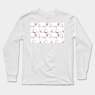 Colorful Smoothy design Long Sleeve T-Shirt